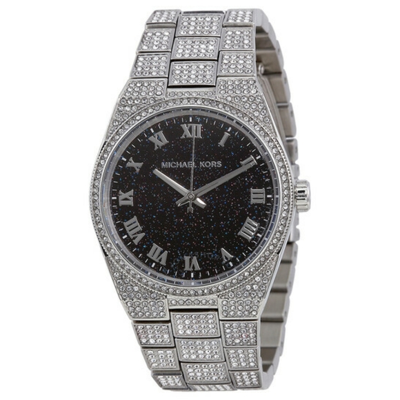 NIB Rare Michael Kors Channing Crystal Pave Watch main image 11